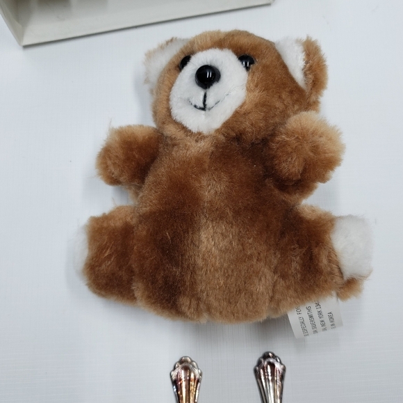 Oneida Community Silver Plate Baby Bear with Spoon and Fork in Box - Picture 7 of 11
